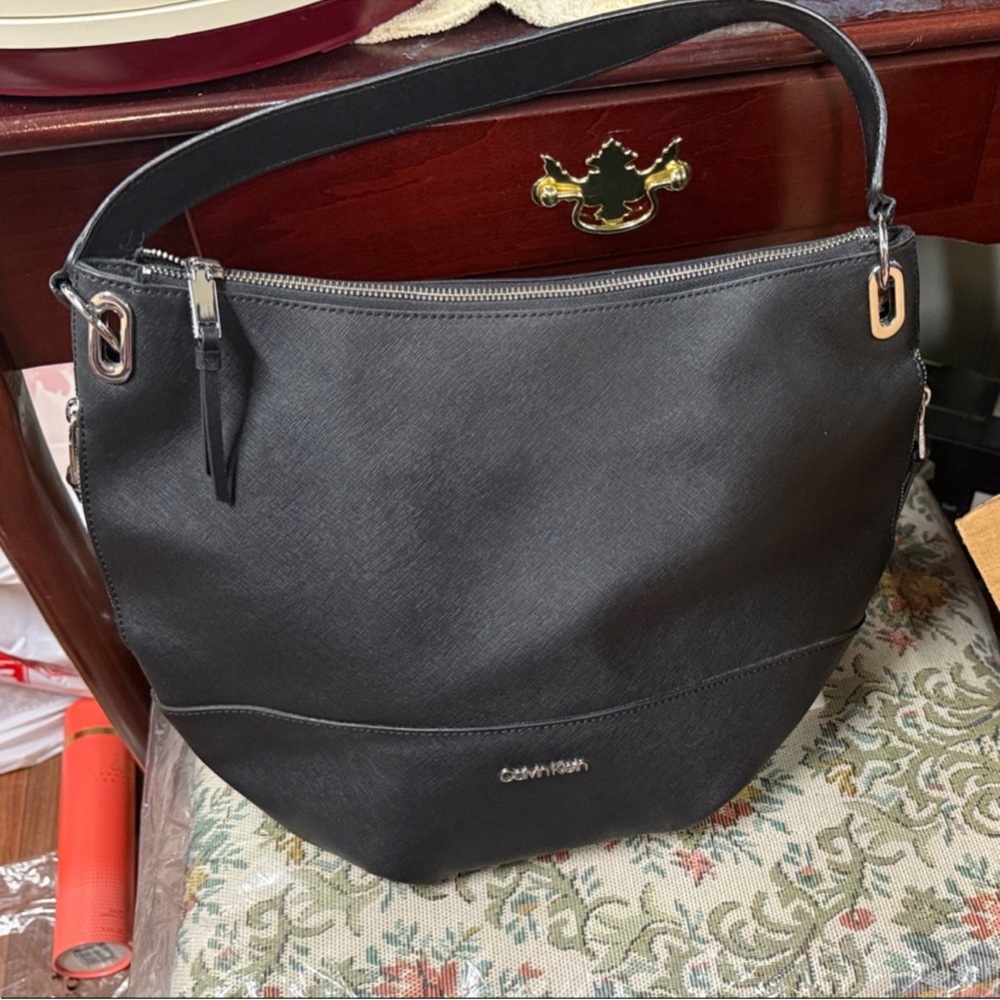 Calvin Klein Black Hobo Bag